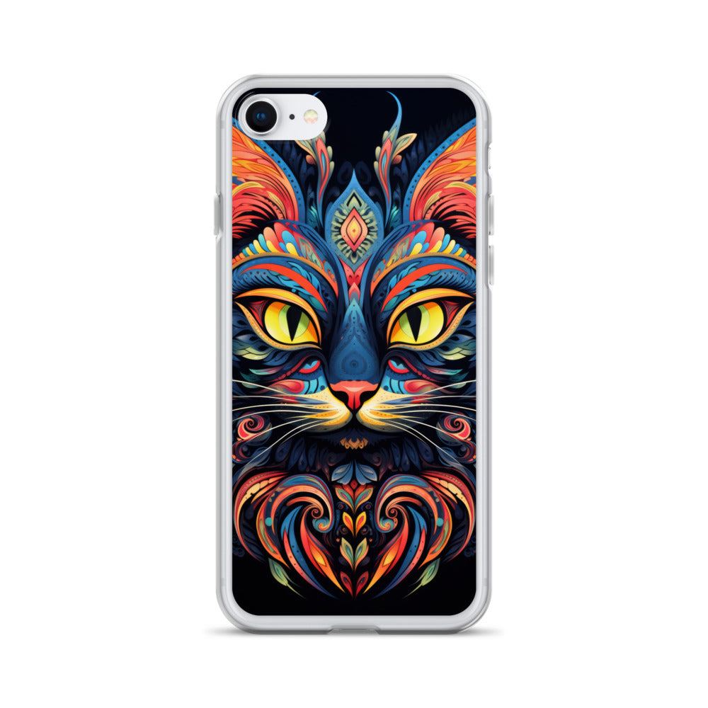 Mystical Kitty Cat iPhone Case