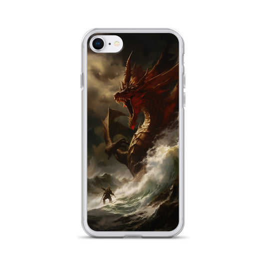 Dragon Battle iPhone Case