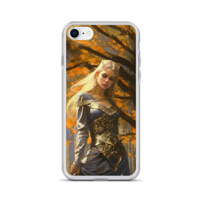 Dungeons and Dragons Female Elf iPhone Case