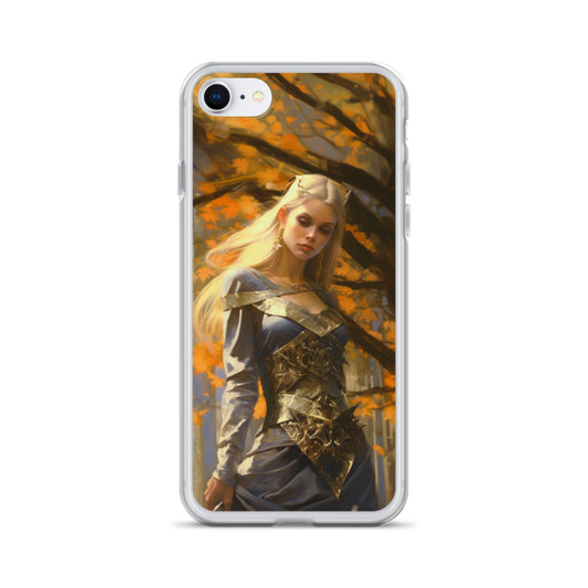 Dungeons and Dragons Female Elf iPhone Case