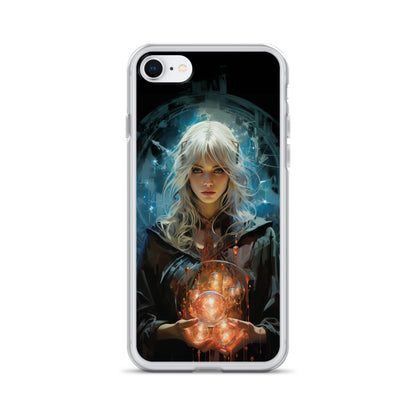 Dungeons and Dragons Female Elf Sorcerer iPhone Case