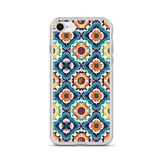 iPhone Case Talavera Tiles Green and Blue