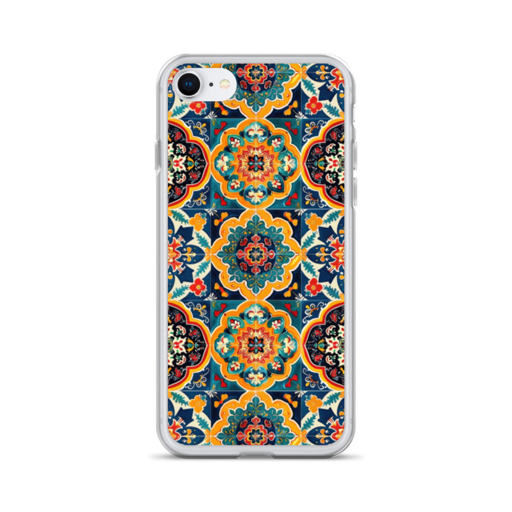 iPhone Case Colorful Armenian Ceramic Tiles