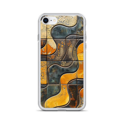 iPhone Case West German Lava Tile