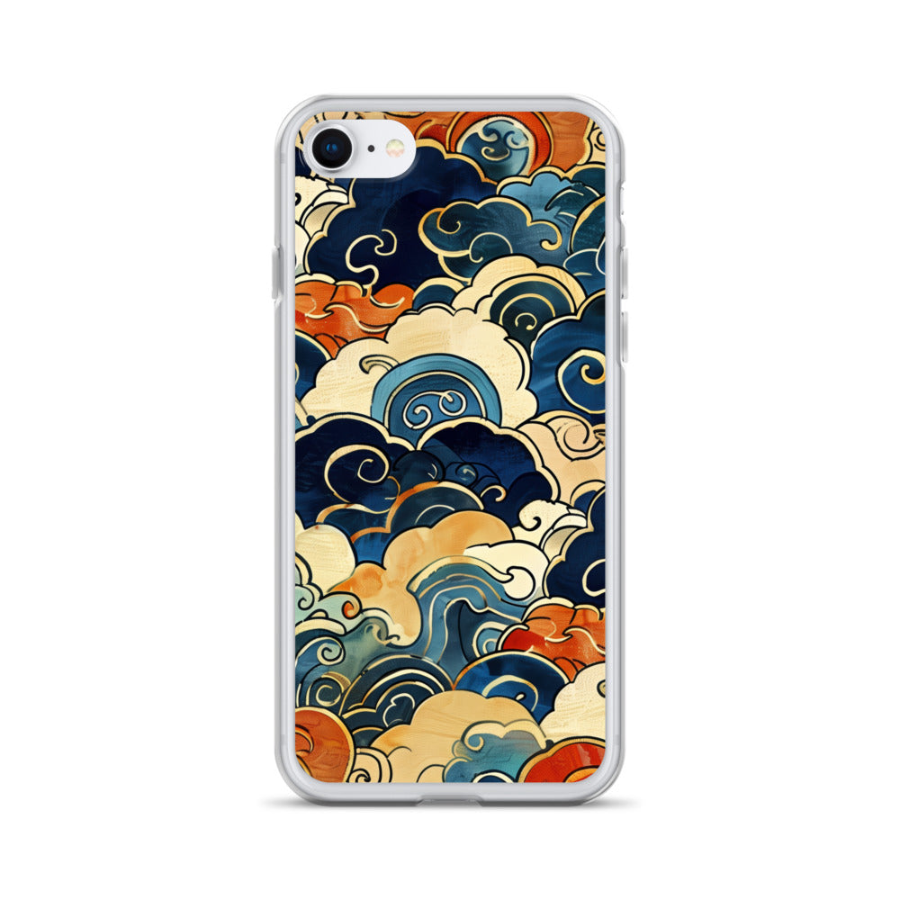 iPhone Case Stylized Clouds