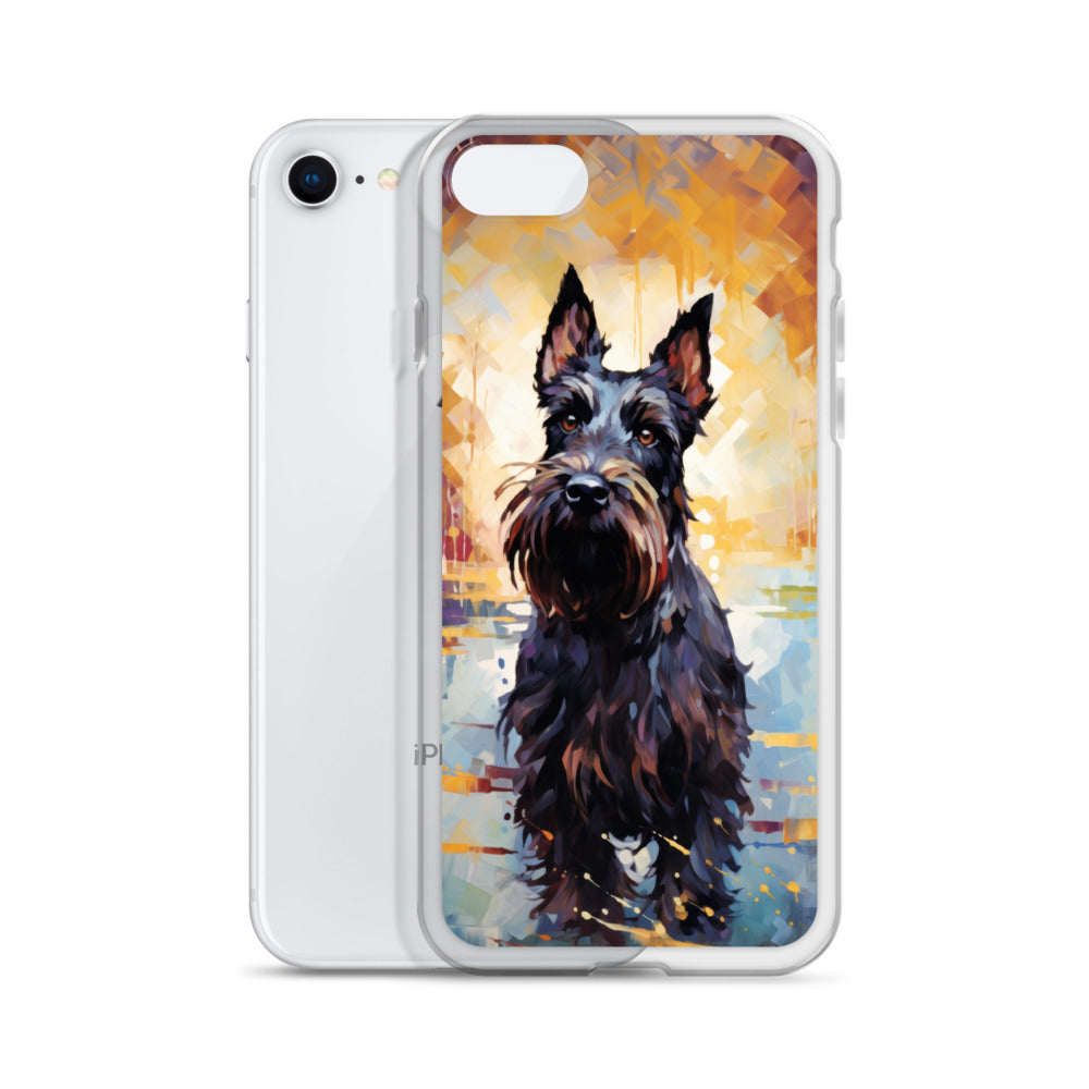 iPhone Case Painted Scottish Terrier