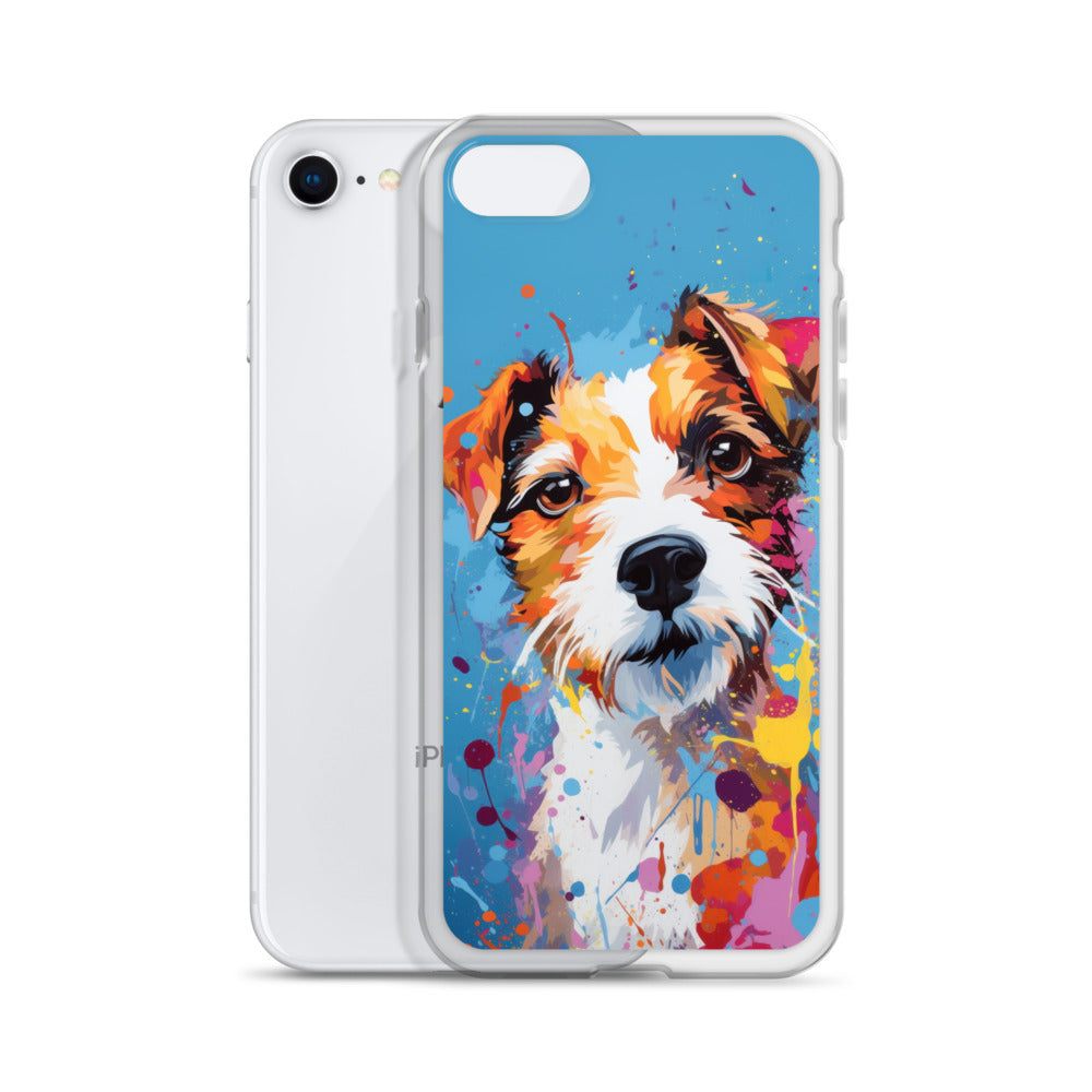 iPhone Case Painted Jack Russell Terrier