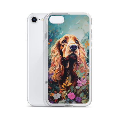 iPhone Case Painted Cocker Spaniel