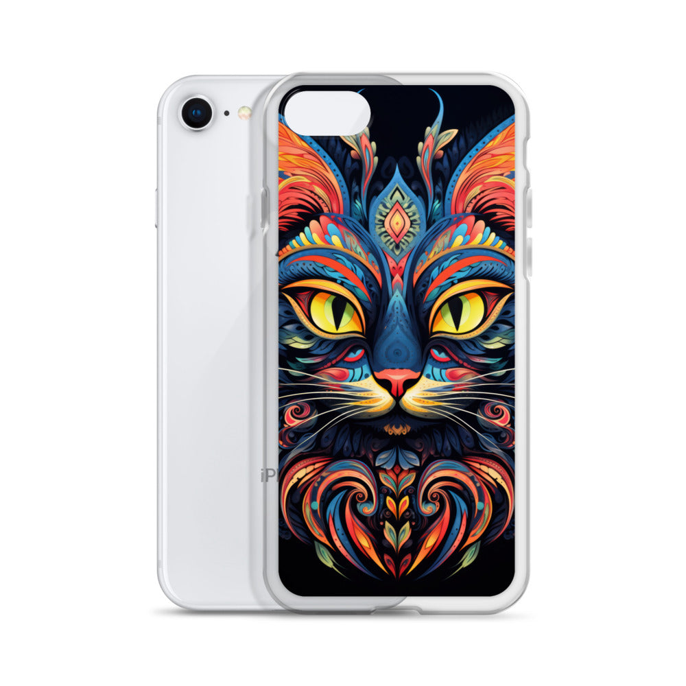 Mystical Kitty Cat iPhone Case