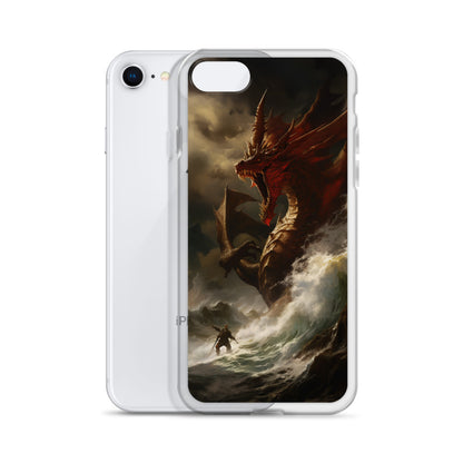 Dragon Battle iPhone Case