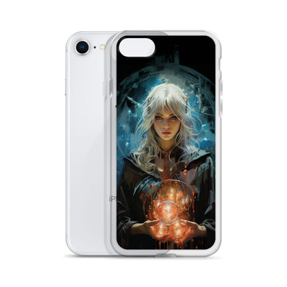 Dungeons and Dragons Female Elf Sorcerer iPhone Case