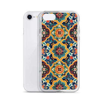 iPhone Case Colorful Armenian Ceramic Tiles