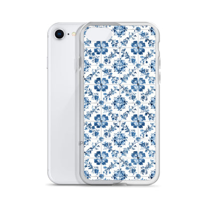 iPhone Case French Provincial 19th Century Painted Tile
