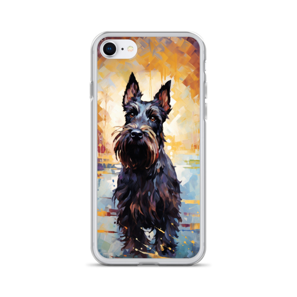 iPhone Case Painted Scottish Terrier