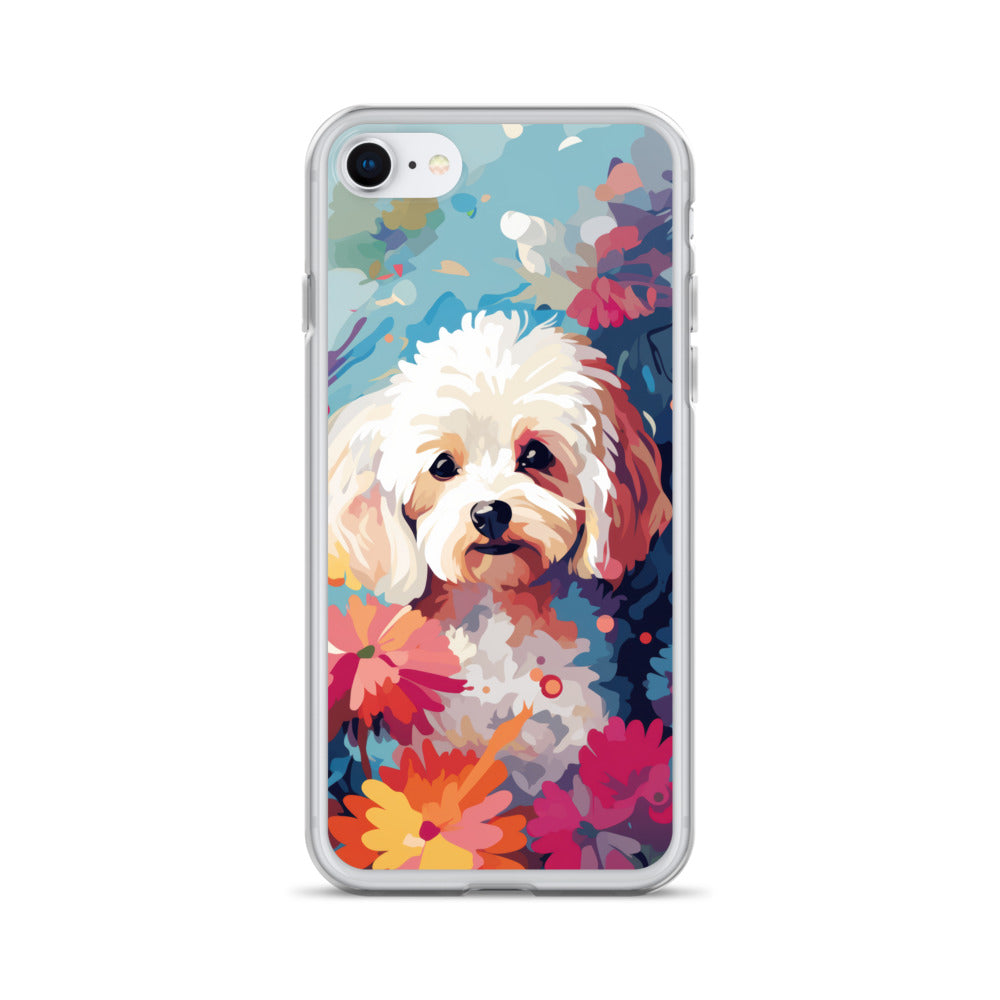 iPhone Case Painted Bichon Frise