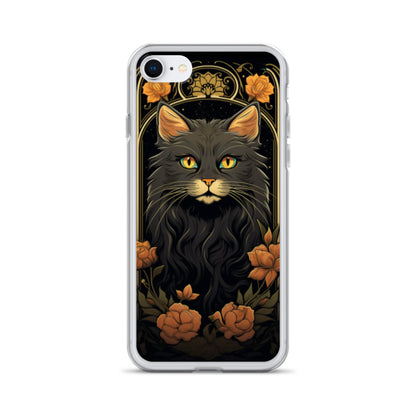 Art Nouveau Cat iPhone Case