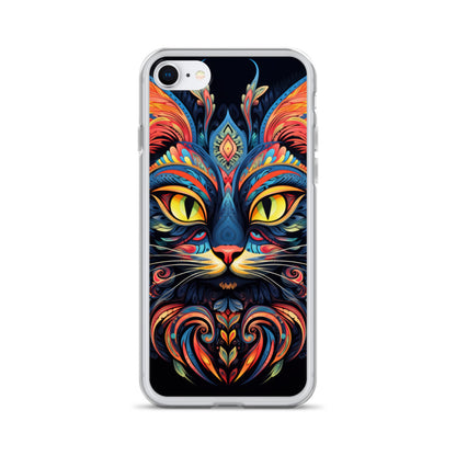 Mystical Kitty Cat iPhone Case