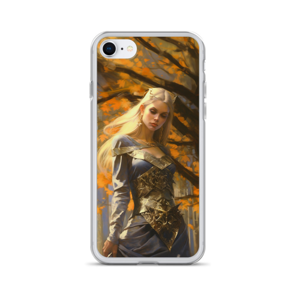 Dungeons and Dragons Female Elf iPhone Case