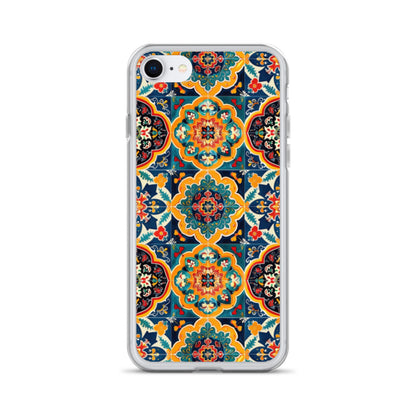 iPhone Case Colorful Armenian Ceramic Tiles