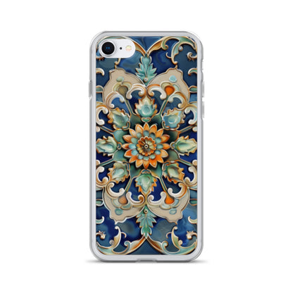 iPhone Case Malaysian Ceramic Tile Pattern
