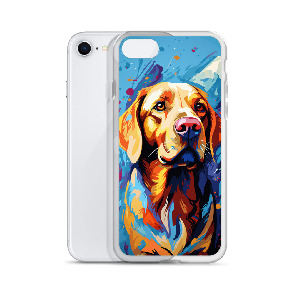 iPhone Case Painted Labrador Retriever