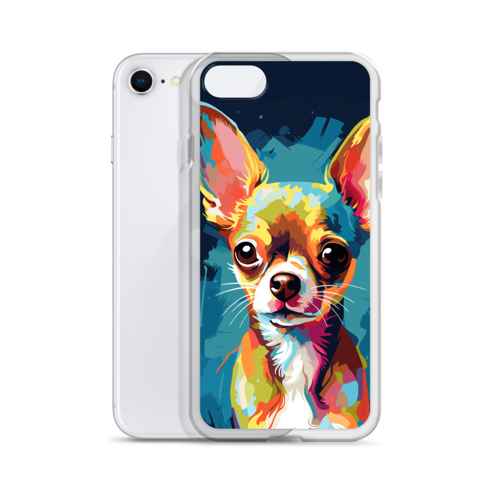 iPhone Case Painted Chihuahua