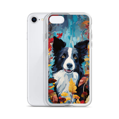 iPhone Case Painted Border Collie