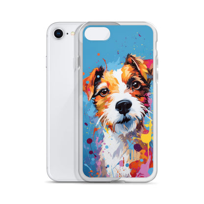 iPhone Case Painted Jack Russell Terrier