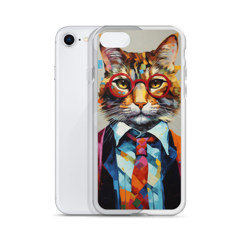 Business Cat iPhone Case