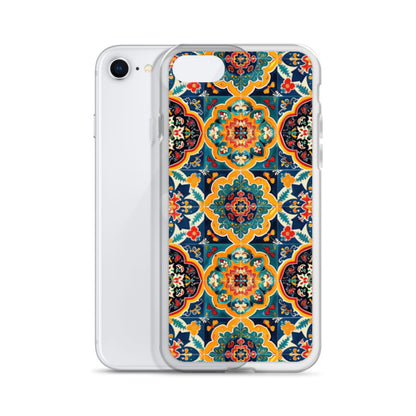 iPhone Case Colorful Armenian Ceramic Tiles