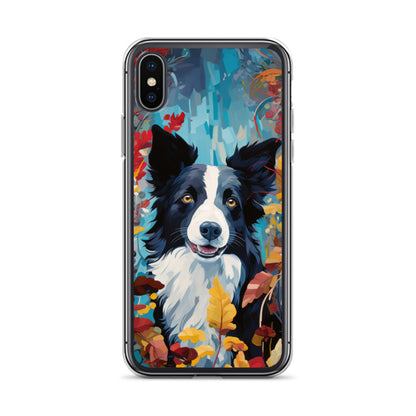 iPhone Case Painted Border Collie