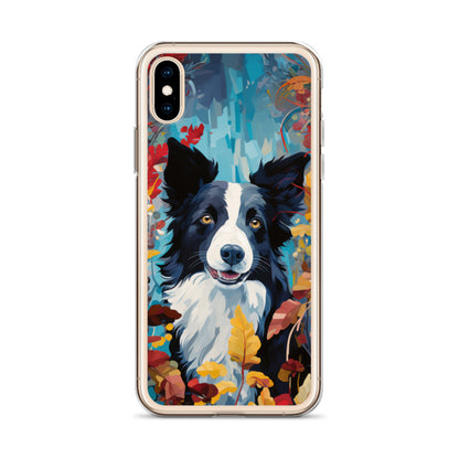 iPhone Case Painted Border Collie