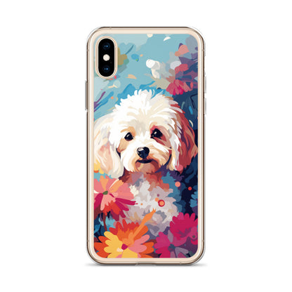 iPhone Case Painted Bichon Frise