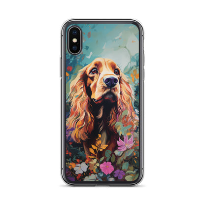 iPhone Case Painted Cocker Spaniel