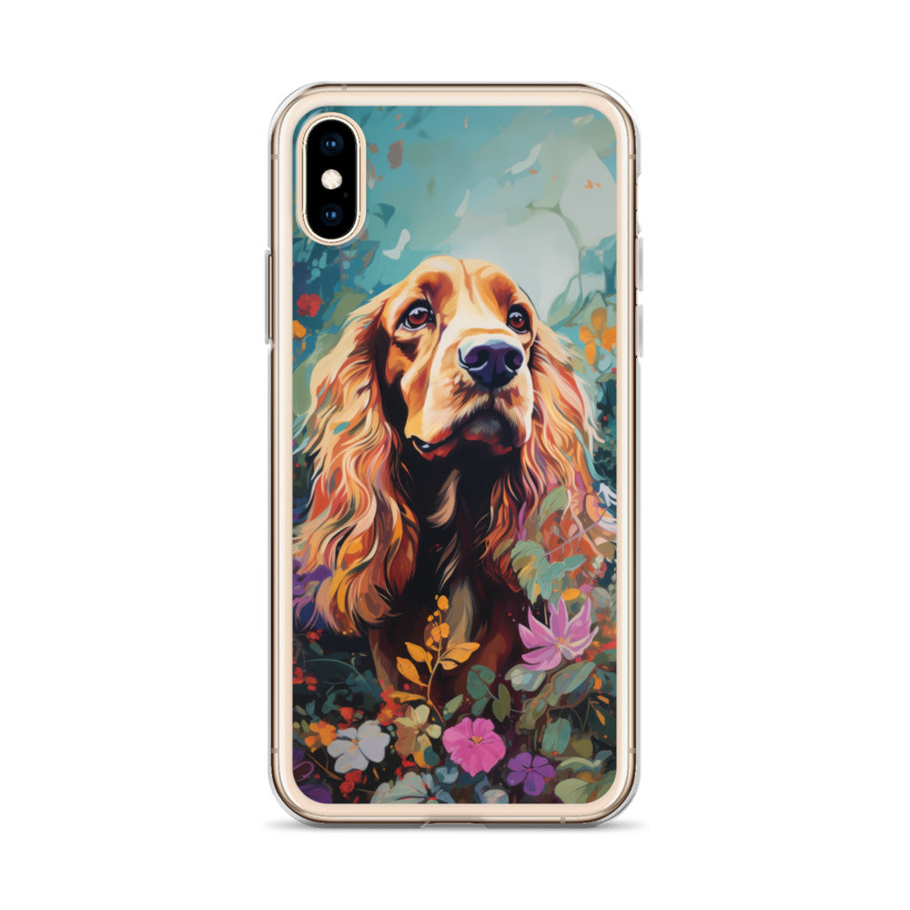 iPhone Case Painted Cocker Spaniel