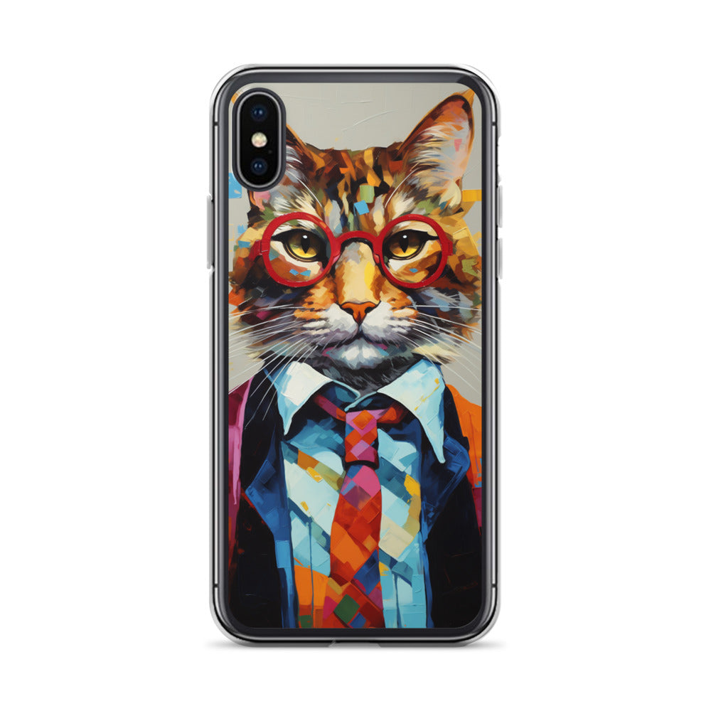 Business Cat iPhone Case