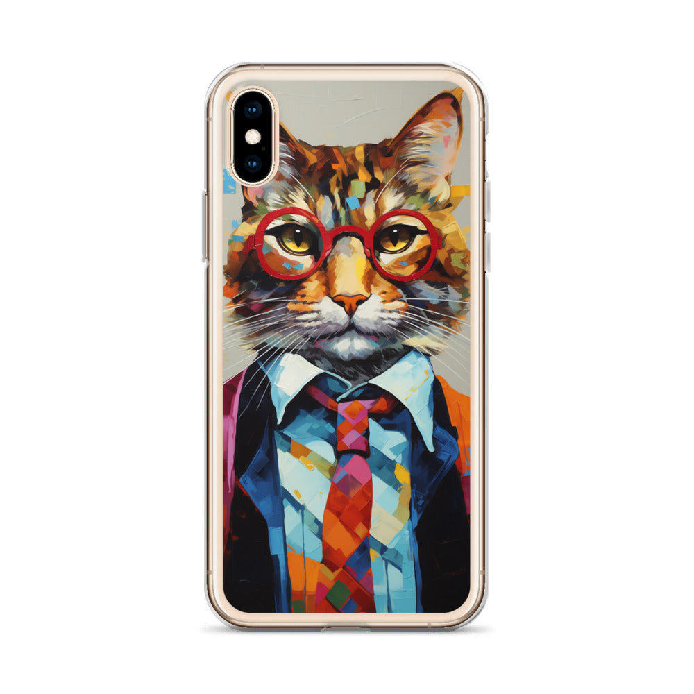 Business Cat iPhone Case