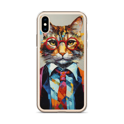 Business Cat iPhone Case
