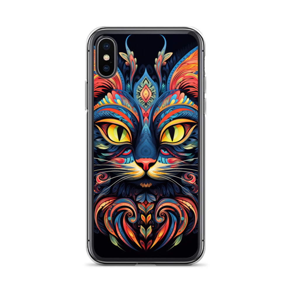 Mystical Kitty Cat iPhone Case