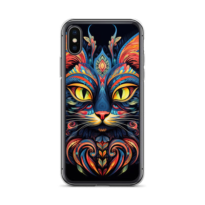 Mystical Kitty Cat iPhone Case