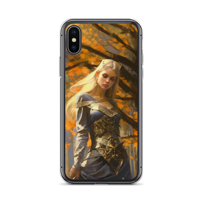 Dungeons and Dragons Female Elf iPhone Case