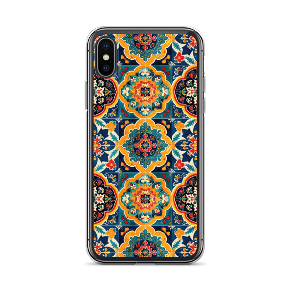 iPhone Case Colorful Armenian Ceramic Tiles