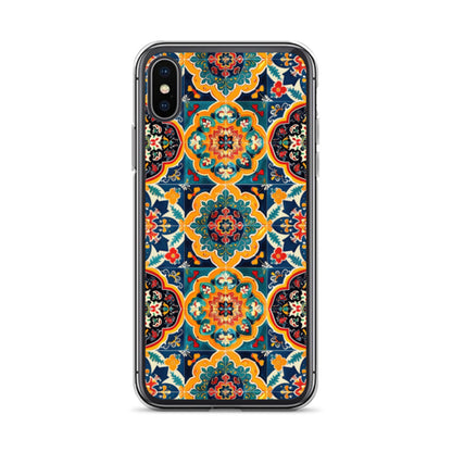 iPhone Case Colorful Armenian Ceramic Tiles