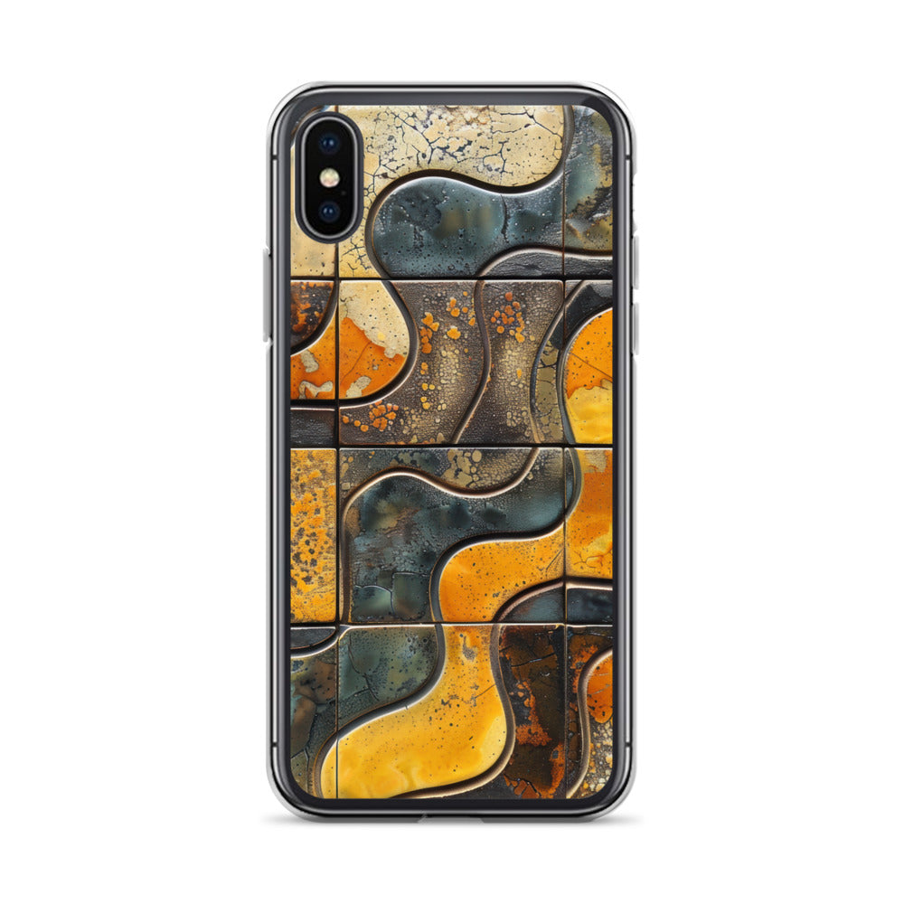 iPhone Case West German Lava Tile