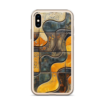 iPhone Case West German Lava Tile