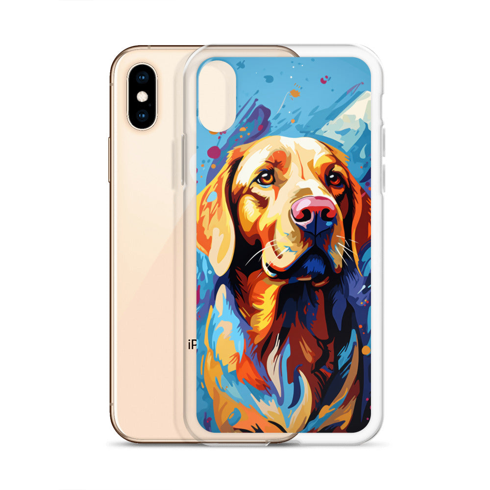 iPhone Case Painted Labrador Retriever