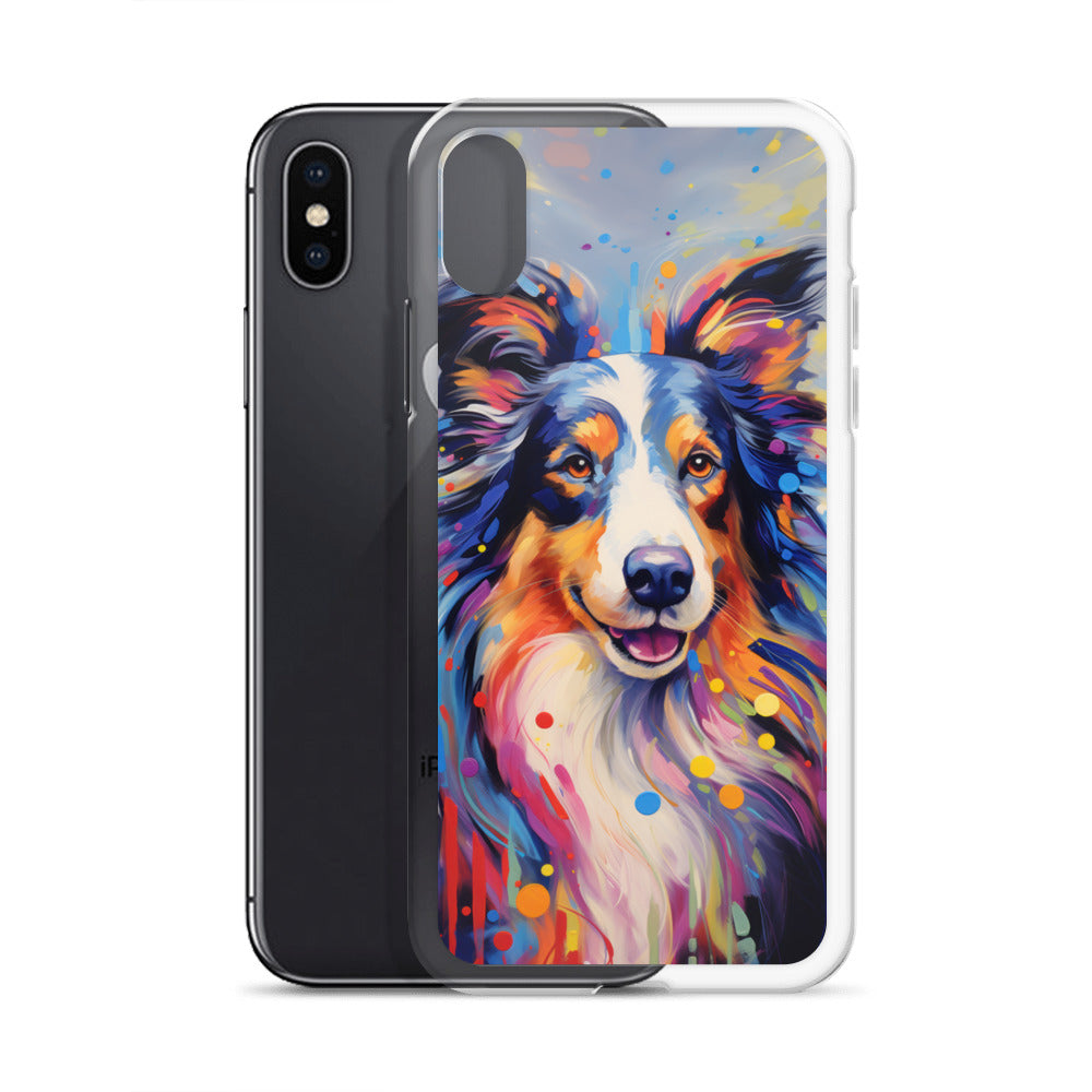 iPhone Case Painted Collie