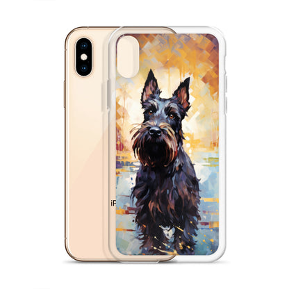 iPhone Case Painted Scottish Terrier