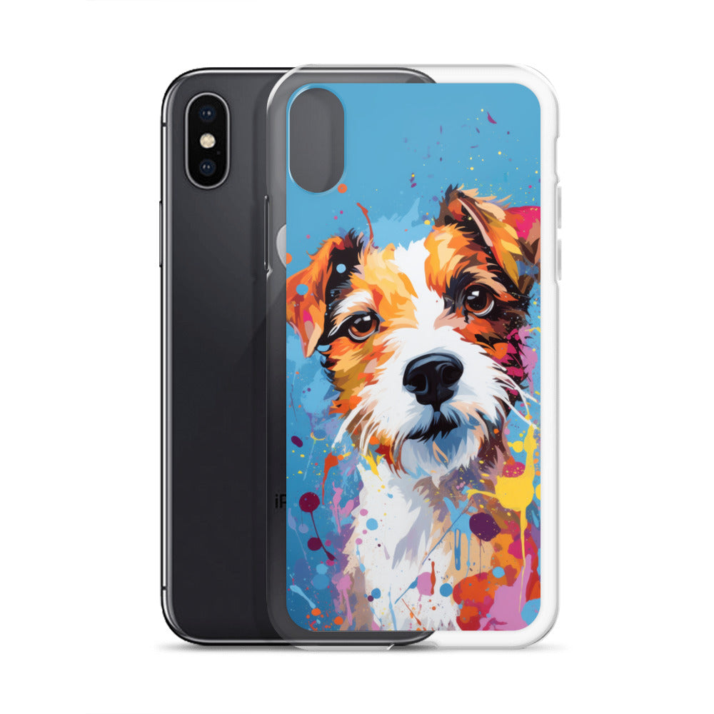 iPhone Case Painted Jack Russell Terrier