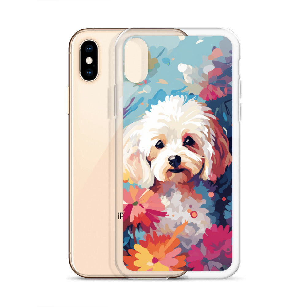 iPhone Case Painted Bichon Frise